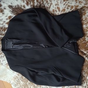 Banana Republic collarless blazer